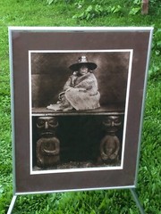 JEAN DULAC EDWARD CURTIS 1970s Nakoaktok Chiefs Daughter SIGNED PHOTOGRAPH PRINT