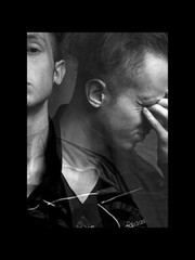 Author’s Photo – I’m Now Alone, Self-portrait, Passe-Partout 18x24cm