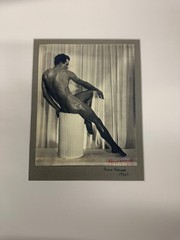 Edwin Townsend Nude Male Photo Signed Physique Bodybuilder Model Hugh Horner