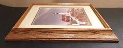 Vintage – Lighthouse by John Gavrilis Signed Framed Photo