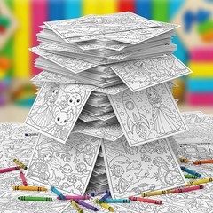 10,000+ Kids Coloring Pages Mega Bundle Animals Dino many more digital download