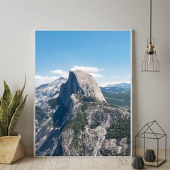 Half Dome Yosemite Glacier Point Wall Print, Yosemite National Park Photography
