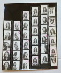 Vintage Amateur Model 35mm Film B+W / Color Negative Lot Vintage Photos /Proofs