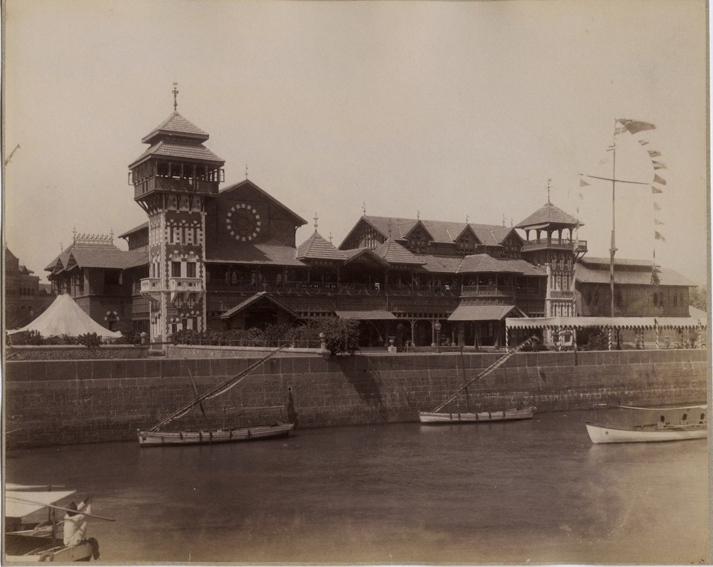 India Bombay,Royal Bombay Yacht Club To Wellington,c1880 Photo Vintage Album