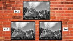BW Mount Rushmore Presidents, High Resolution Image, Many Formats, TV Art