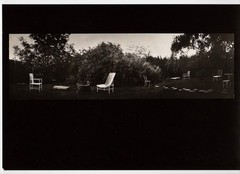 1955/80 Original JOSEF SUDEK Silver Gelatin Photo MAGIC GARDEN Czech ~ PANORAMA