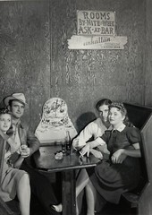 MARION POST WOLCOTT Signed TWO COUPLES JUKE JOINT Gelatin Silver Print FLORIDA