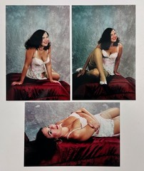 Lot of 3 Bunny Yeager Estate Vintage Archive Pinup Photo 4″ x 6″
