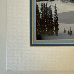 Rick Morley “First Snow” Mt. Rainier Signed Photography Matted Print 8×10