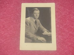 Laure Albin Guillot 1943 / Portrait Of Francois Valery + Signed Autographed Card