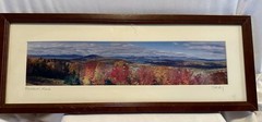Photographic Landscape 180• View Rangely Maine By Scott Perry Signed Framed