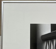 Original 1975 HOWARD BOND ‘Porch Railing’ ABSTRACT Modernist SIGNED Photograph