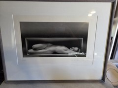 Ruth Bernhard Signed Nude In The Box Lithograph Numbered 29/350