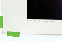 BOB BRADSHAW Color Lithograph Printers Proof 31 x 23 Inches Baldwin’s Crossing