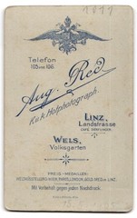 Photograph Aug Red, Linz, country road, portrait of a man with beard