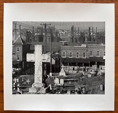 WALKER EVANS Graveyard, Bethelem, Penn (1935) Orig Silver Gelatin Ed of 75