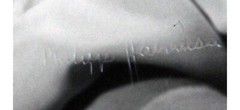 Original Philippe Halsman Silver Gelatin Photo. Ingrid Bergman. 1944. Signed