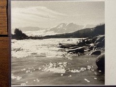 VIVIAN MAIER Mountain Stream Landscape – Original Vintage Travel Photography
