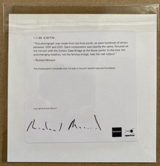 RICHARD MISRACH signed limited ed 2021 photograph 6×6 Magnum Square Aperture