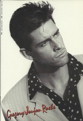 Original 1980s TORY JEFFREY 5 4×6 inch malemodel PLUS modeling card gay interest