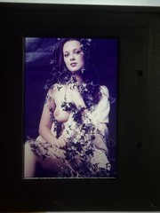 Vintage 35mm Colour Slide Portrait Woman Original Slide Photograph