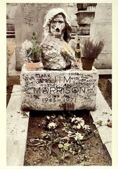 Pere Lachaise Paris 1988 Art Photo Print Card Fotofolio 4”x6” Doors Jim Morrison