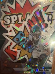 Garrett Wilson Custom Sports Card NY Jets One Of A Kind Pop Art