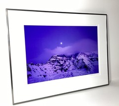 Fine Art Photograph Mount Rainier at Dusk Signed & Framed Limited Edition