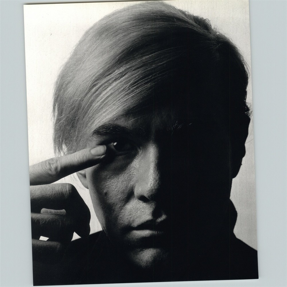 1972 1968 Philippe Halsman Andy Warhol Artist Art Photo Gravure