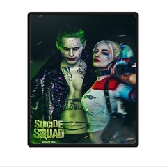great Harley Quinn Soft Warm Single-Side Printing Flannel Fleece Blanket