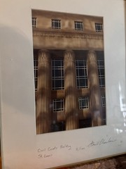 Stan V. Chambers Civil Courts Building St. Louis Signed Photo 5/100 Framed