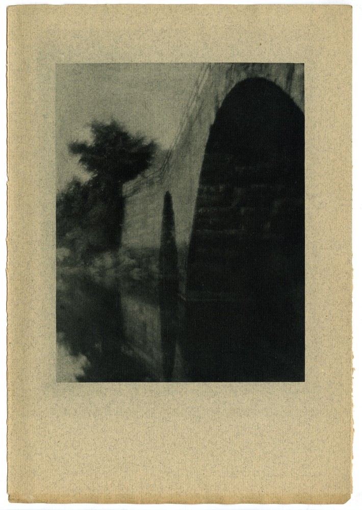Alvin Langdon Coburn “The Bridge Ipswich” April 1904 Camera Work VI Photogravure