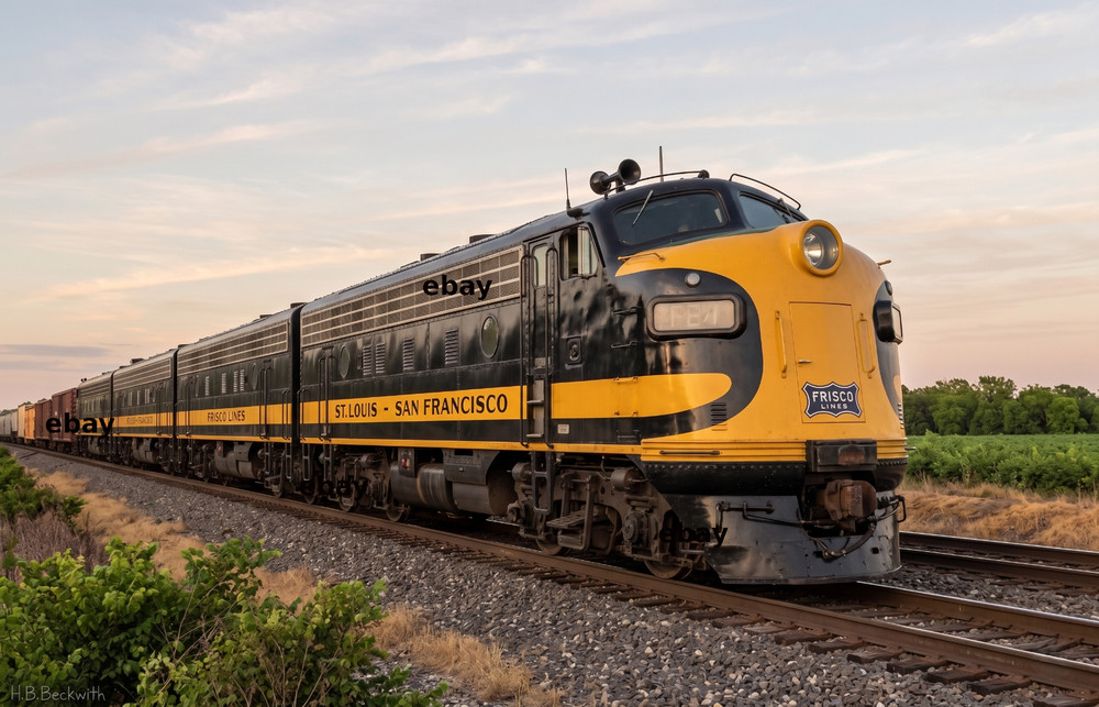 Photo Art Print of a St. Louis-San Francisco EMD F3 in alternate livery