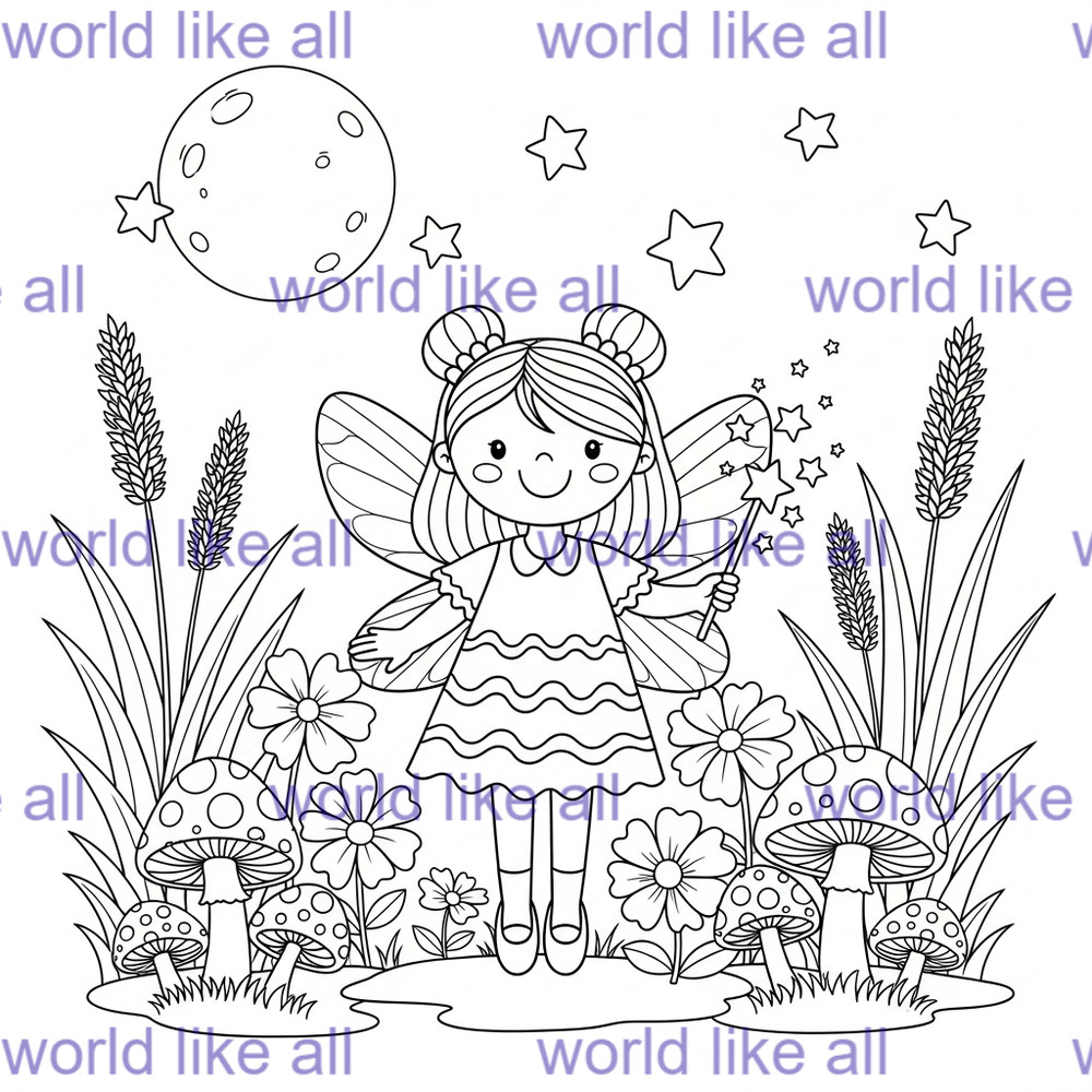 68 Kids mix Coloring Pages Printable Bundle | Digital Download