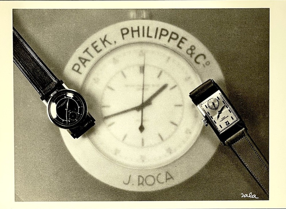 Patek Philippe Watch Display – Vintage Fotofolio Art Photo Print Card 4.25”x6”