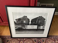 WALKER EVANS ~ Gelatin Silver Print ~ Row Houses, Atlanta ~ Vintage FSA ~ 1936