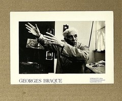 Sanford H. Roth (1906-1952) Portrait Of Georges Braque 1954 Normandy France