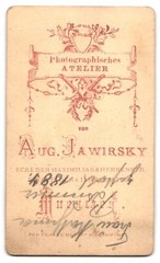 Photography Aug. Jawirsky, Munich, Maximilianstrasse, Ms. Katherina Brunner in