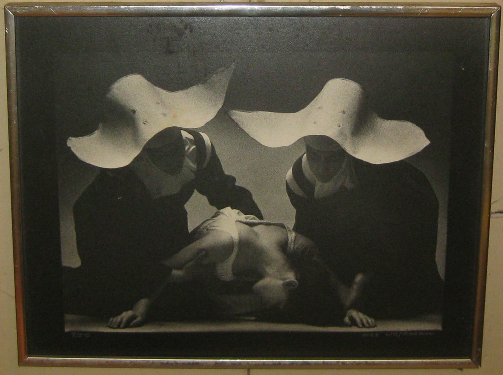 MAX WALDMAN ‘Marat/Sade” Glenda Jackson SHAKESPEARE Co DANCE Signed Photograph
