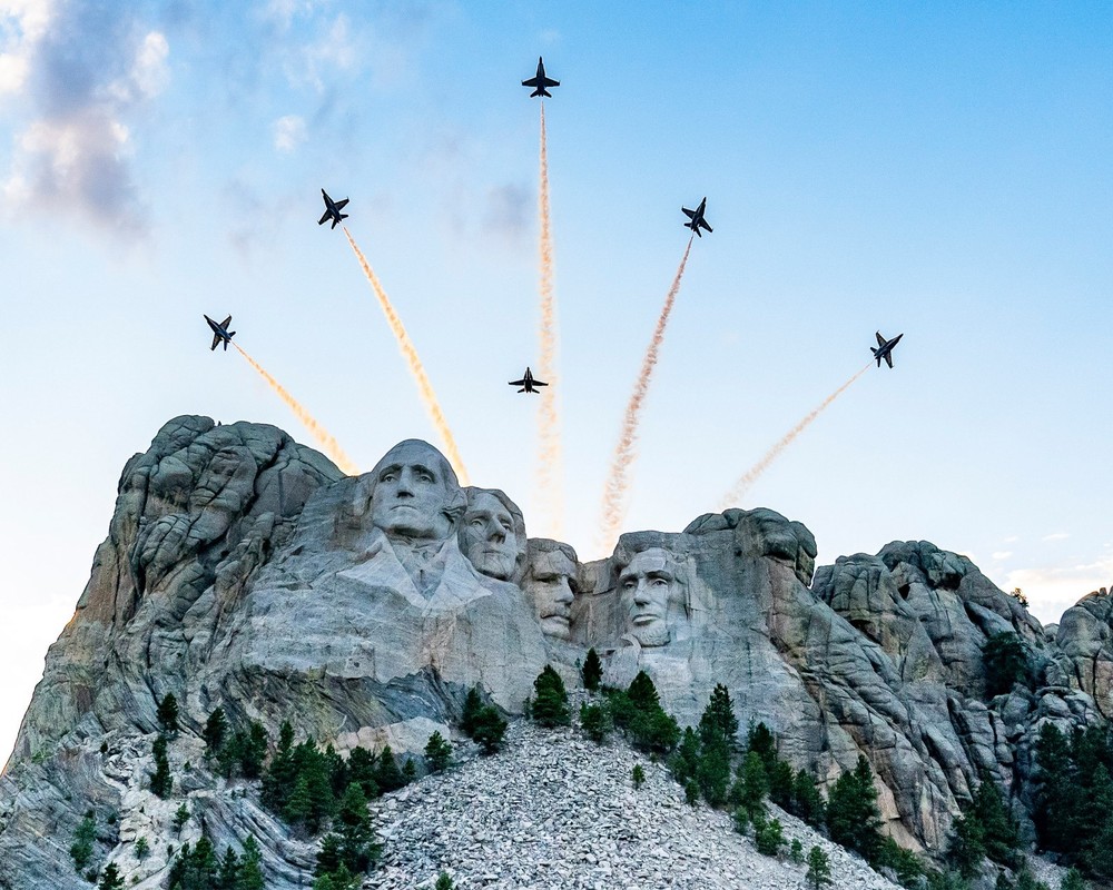 Mount Rushmore Fireworks Celebration 8″x10″ Photograph Print 8×10 #2