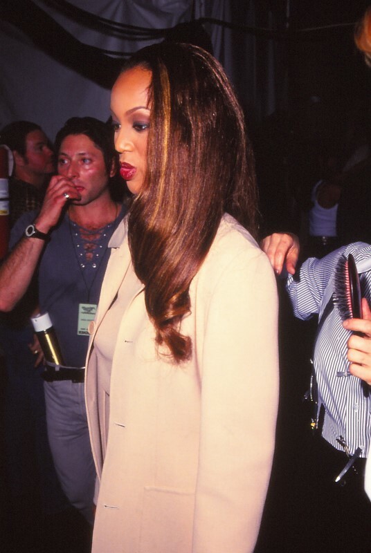 Dia Tyra Banks Celebrity Photo Agency 1994 KB Format Photographer P15-16-1-3