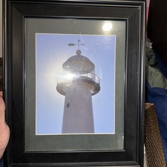 Biloxi Light House Framed Art