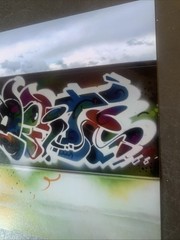 graffiti Art High Gloss Photograph By RIME MSK SIGNED Lmtd @100 Framed!