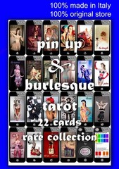 tarot card deck sibyl cartomancy divinatory pin-up burlesque erotic vintage rare