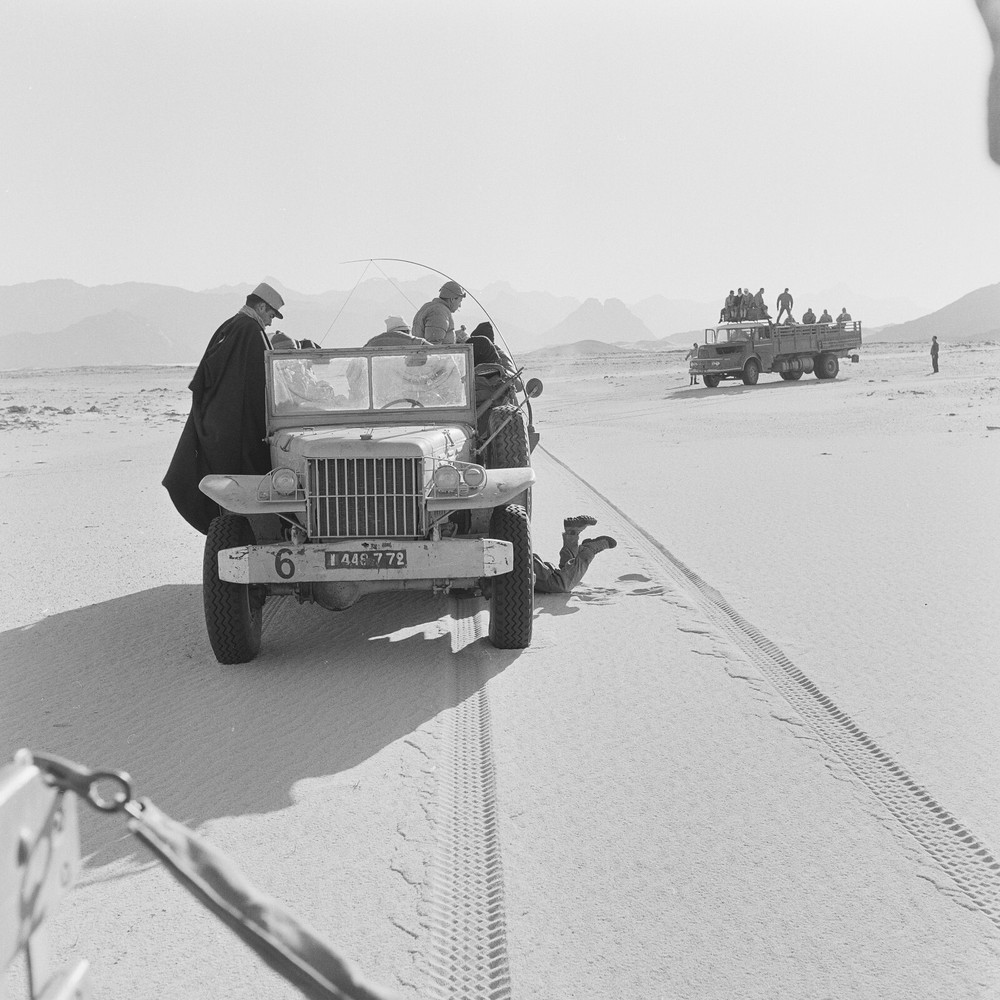 Photo On Baryte Paper EXPEDITION Algeria 1960 Size 40x40cm