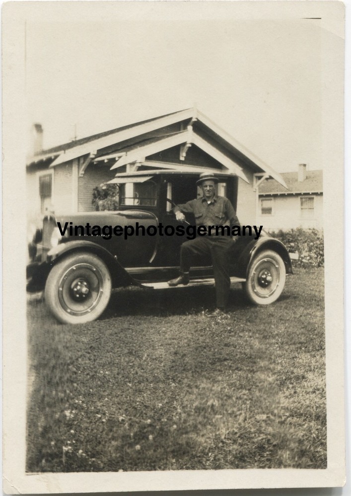 Z3519 Photo 1920s Auto Passenger Car Sedan US Car USA Convertible