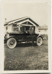 Z3519 Photo 1920s Auto Passenger Car Sedan US Car USA Convertible