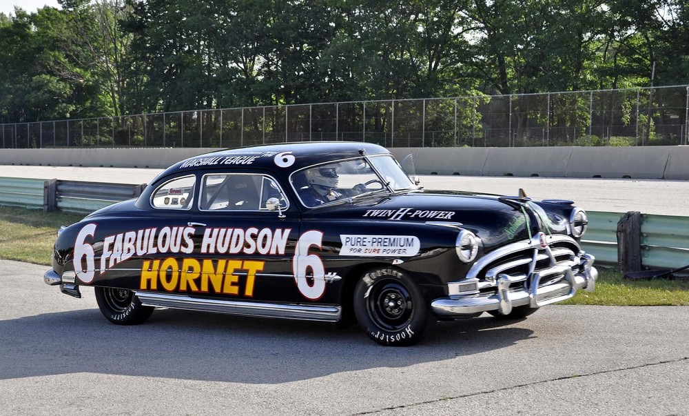 1951 Hudson Hornet Vintage Classic Race Car Photo (CA-0668)