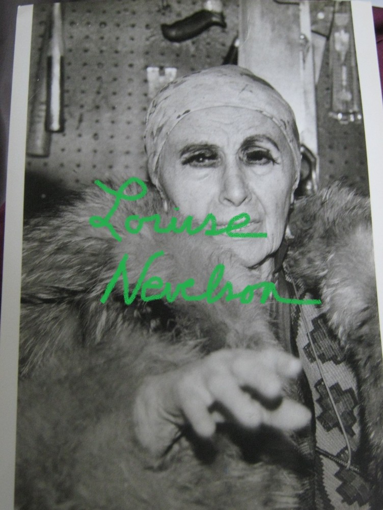 VINTAGE LOUISE NEVELSON PORTRAIT PHOTOGRAPH