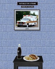 1979 Southland Ambulance of Anaheim, CA 8×10 Unframed Vintage Photo VFRPBT_0057
